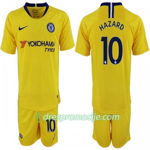 Chelsea Dres Hazard 10 Dječji Gostujući 2018/19 Kratkih Rukava Chelsea Dres Hazard 10 Dječji Gostujući 2018/19 Kratkih Rukava